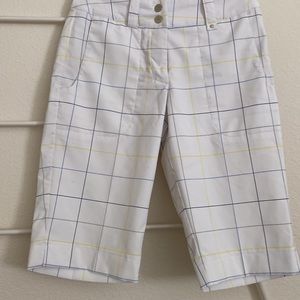 Nike Golf DRY-FIT Shorts White SZ 0 NWOT